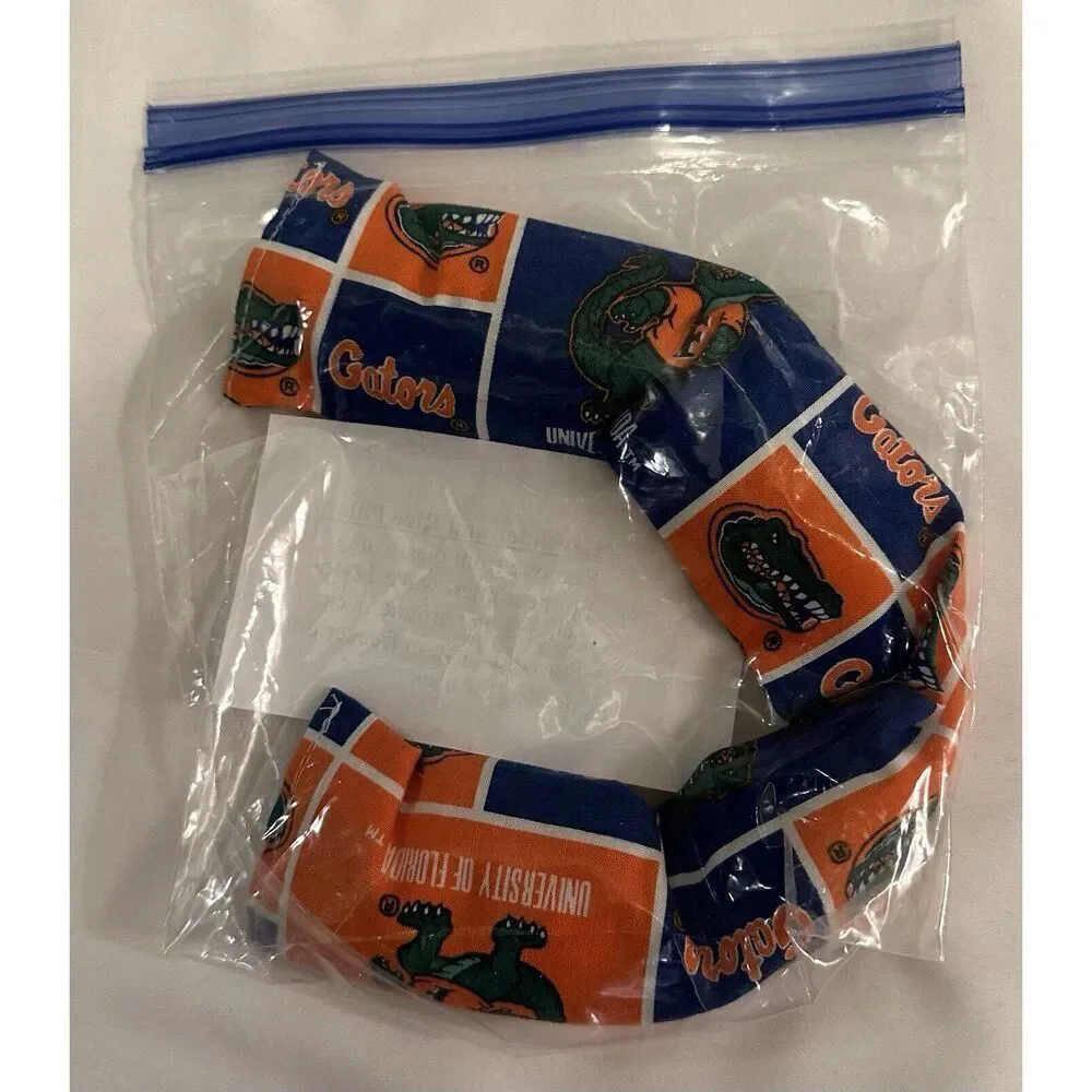 Handmade University of Florida Microwavable Lavender & Rice Neck Pillow NEW